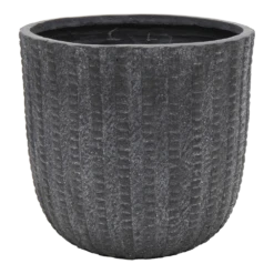 Bloempot Arkansas Egg - D45 X H43cm - Donkergrijs