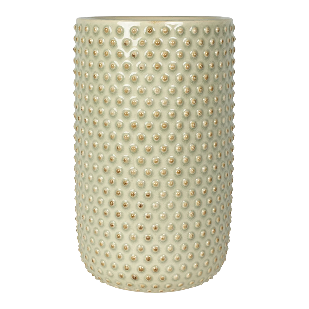 Bloempot Bolino Hoog - D18 X H29cm - Mint 1 Bloempot Bolino Hoog - D18 X H29cm - Mint