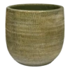 Bloempot Miami - D39 X H36cm - Groen Cement