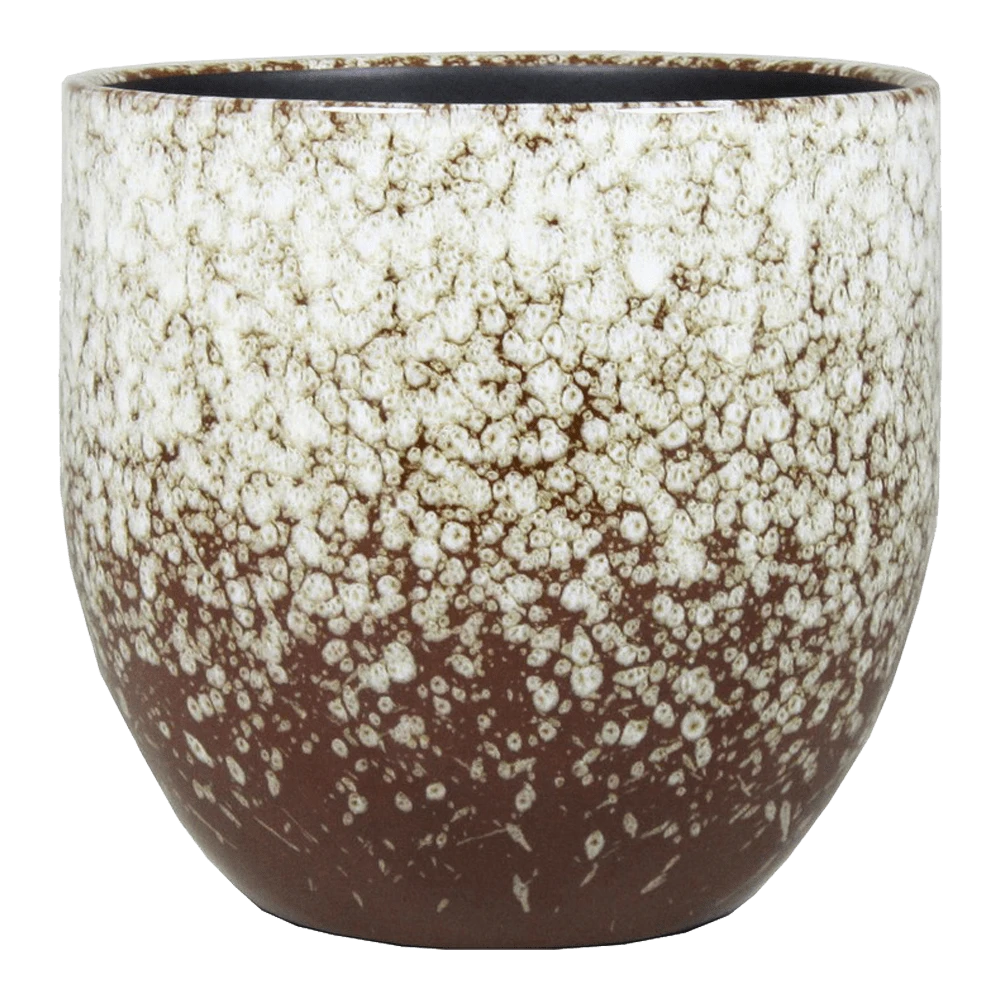 Bloempot Sepp - D34 X H34cm - Wit 1 Bloempot Sepp - D34 X H34cm - Wit