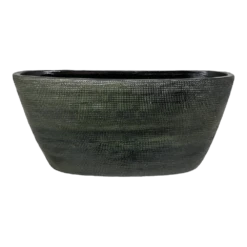 Bloempot Tokio Ovaal - L43 X B15 X H19cm - Groen