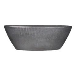Bloempot Mira Ovaal - L69 X B17 X H25cm - Antraciet