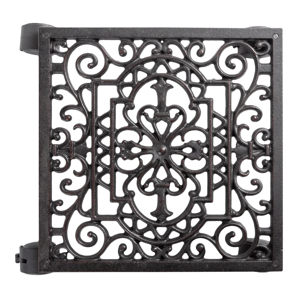 Indoor Gietijzeren Vierkante Plantentrolley L - Esschert's Garden - Afbeelding 2