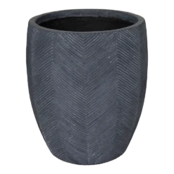 Bloempot Iowa BulletHigh - D44.5 X H50cm - Donkergrijs