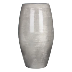 Bloempot Lester Hoog - D39 X H70cm - Lichtgrijs