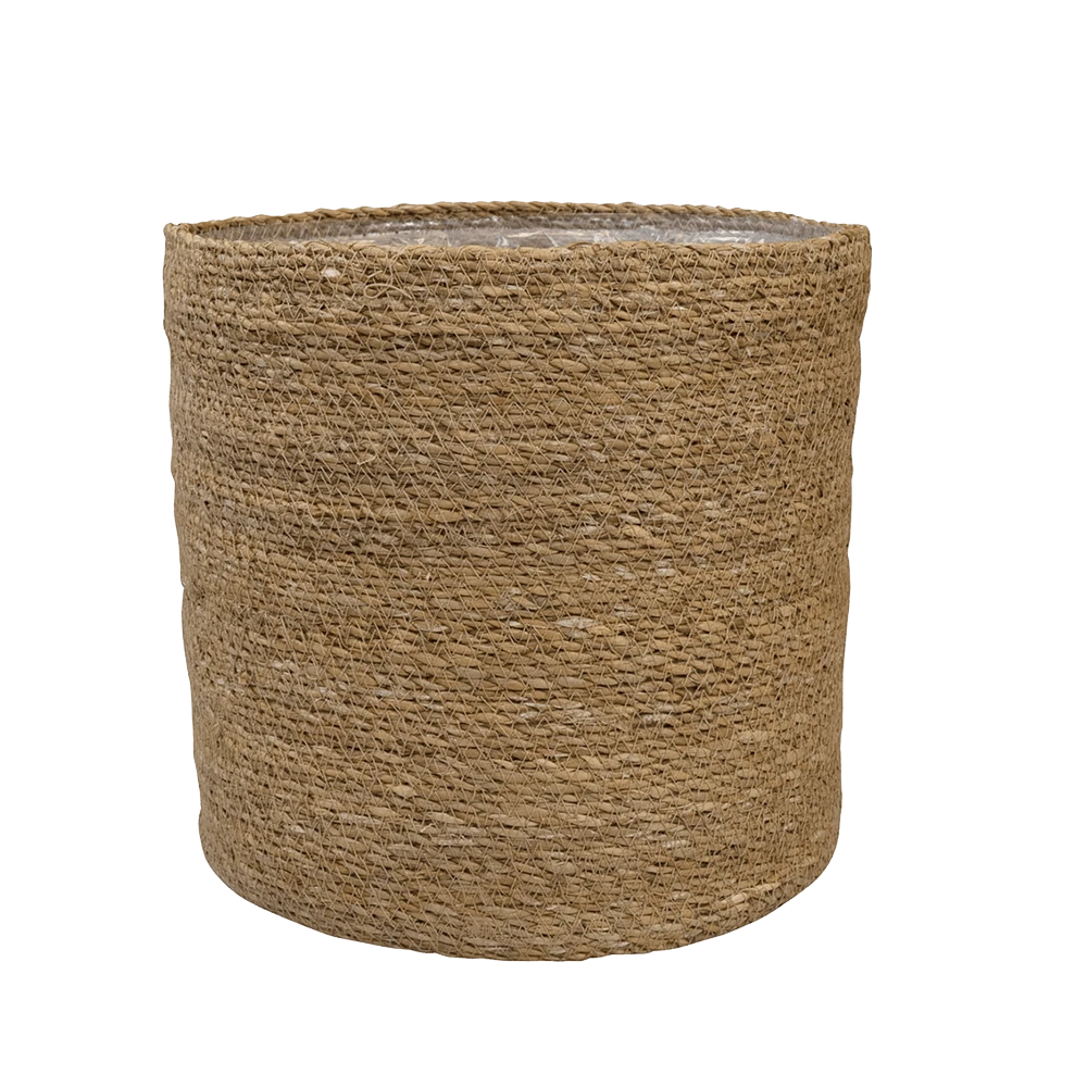Plantenmand Stef - D33 X H33cm - Naturel 1 Plantenmand Stef - D33 X H33cm - Naturel