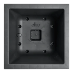 Elho Vivo Next Vierkant Wielen 40cm - Living Black -Planten Verkoop vivo next vierkant wielen 40cm living black 3 1